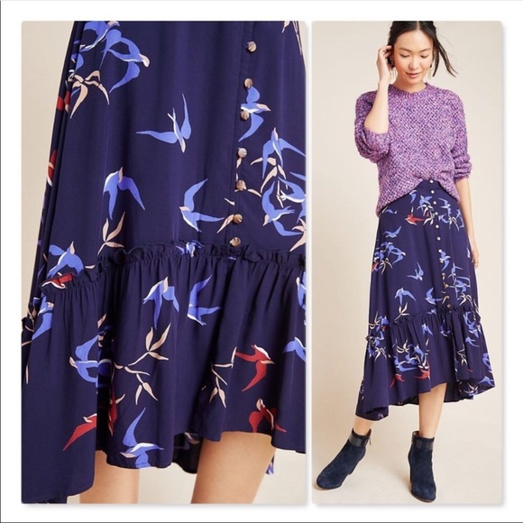 Anthropologie Merida flounce skirt size 8 …